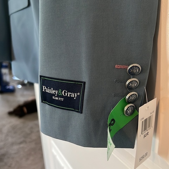 Paisley & Gray DOVER NOTCH JACKET Size 50 - Picture 2 of 10